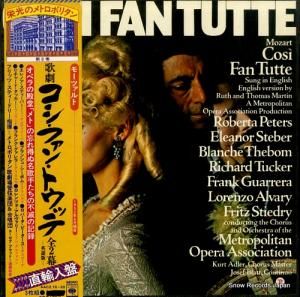 フリッツ・スティードリー モーツァルト:歌劇「コシ・ファン・トゥッテ」全2幕(英語版) AACZ18-20/Y332670
