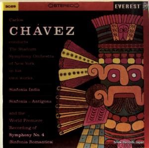 ٥ carlos chavez; sinfonia india, sinfonia de antigona, sinfonia romantica SDBR3029