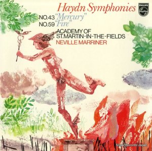 ͥ롦ޥʡ haydn; symphonies no.43 "mercury" & no.59 "fire" 9500159