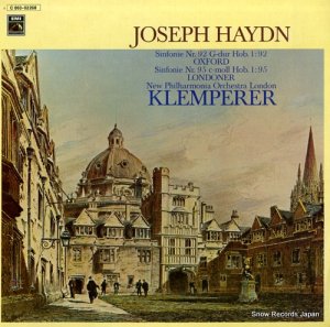 åȡڥ顼 haydn; sinfonie nr.92 g-dur "oxford", nr.95 c-moll "londoner" C063-02268