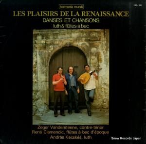 ZEGER VANDERSTEENE les plaisirs de la renaissance HMU963