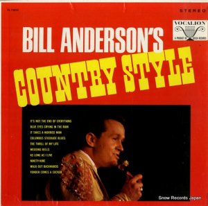 ӥ롦 bill anderson's country style VL73835
