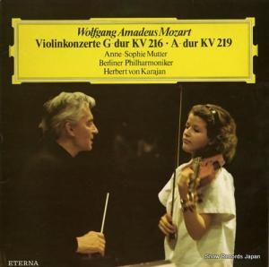 アンネ=ゾフィー・ムター mozart; violinkonzerte g-dur kv216, a-dur kv219 827621