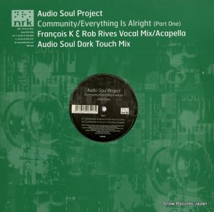 AUDIO SOUL PROJECT community everything is alright(part one) NRK065