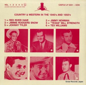 ƥåꥢॹ country & western in the 1940's and 1950's vol.6 CASTLELP8206