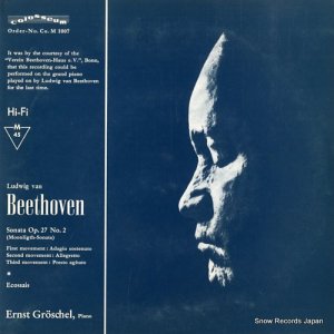 󥹥ȡ쥷ʥԥΡ beethoven; sonata op.27 no.2 (moonlight sonata) SM1007E