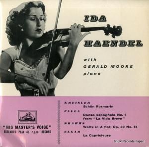 إǥ kreisler; schon rosmarin op.55 no.4 7EP7040