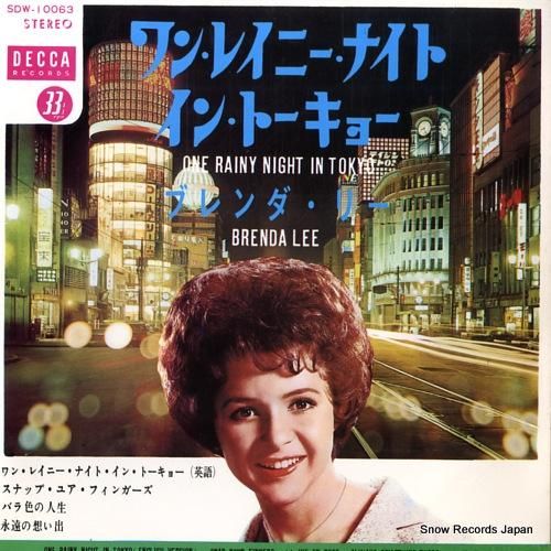 ブレンダ・リー ワン・レイニー・ナイト・イン・トーキョー SDW