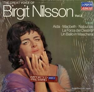 ӥ륮åȡ˥륽 the great voice of birgit nilsson vol.2 411885-1