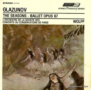 ա١ glazunov; the seasons - ballet opus 67 STS15108