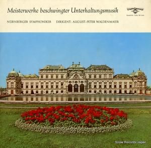 AUGUST-PETER WALDENMAIER meisterwerke beschwingter unterhaltungsmusik SM3005