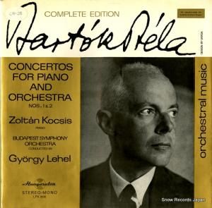 륿󡦥 bartok; concertos for piano and orchestra nos.1 & 2 LPX11516