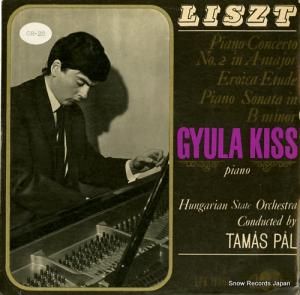 顦 liszt; a - dur zongoraverseny LPX11368