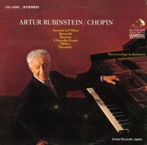 ȥ롦롼ӥ󥷥奿 artur rubinstein / chopin LSC-2889
