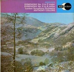 アンソニー・コリンズ シベリウス:交響曲第3番ハ長調作品52 ECS604