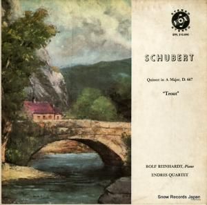 ա饤ϥ schubert; quintet in a major, opus114 "trout" STPL510.890 / ST-PL10.890