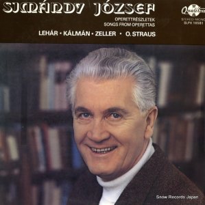 JOZSEF SIMANDY songs from operettas SLPX16581