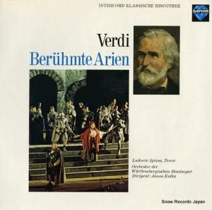 륫䡼Υ verdi; beruhmte arien INT120.862
