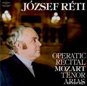 ヨージェフ・レーティ operatic recital mozart tenor arias SLPX11679