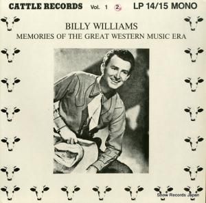 ビリー・ウィリアムズ memories of the great western music era vol.2 LP15