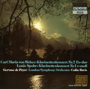󡦥ǥ weber; klarinettenkonzert nr.1 c moll 6.41777AH