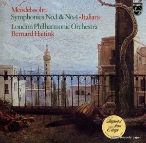 ٥ʥȡϥƥ mendelssohn; symphonies no.1 & no.4 "italian" 9500708