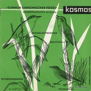 CLAUS FENTZLOFF serie: stimmen einheimischer vogel 75-0952.5