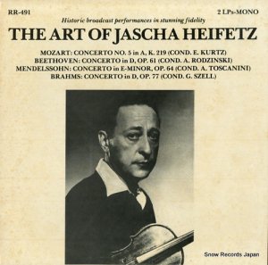 å㡦ϥեå the art of jascha heifetz RR-491