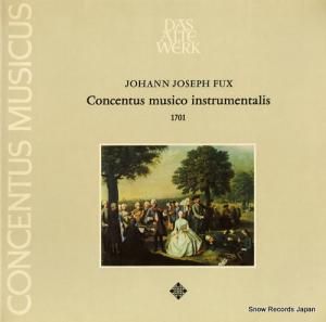 ˥饦Υ󥯡 fux; concentus musico instrumentalis ...1701 SAWT9619-A