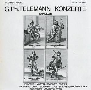 HEIDELBERGER KAMMERORCHESTER g.ph. telemann konzerte 10. folge SM91051