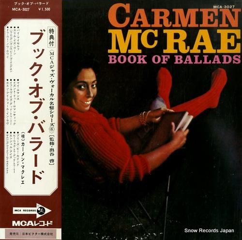 カーメン・マクレー ブック・オ