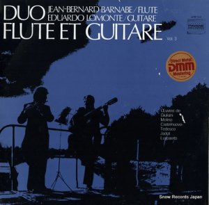 JEAN-BERNARD BARNABEEDUARDO LOMONTE duo flute et guitare vol.3 ADW7132