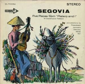 ɥ쥹ӥ five pieces from "platero and i" DL710054