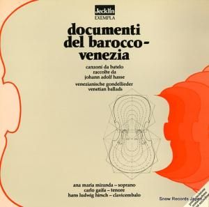 V/A hasse; canzoni da batelo EXEMPLA5003