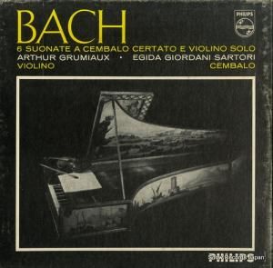 ƥ塼롦ߥˡȥ bach; six sonatas 6999023