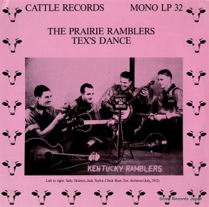 THE PRAIRIE RAMBLERS tex's dance LP32