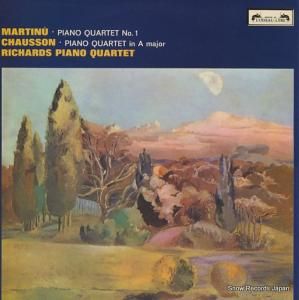 㡼ԥλͽ martinu/chausson; piano quartet SOL316