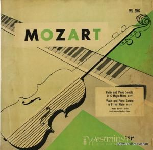 륿Х꡿ѥ롦Хɥ᥹ mozart; violin and piano sonata k.379, k.454 WL5109