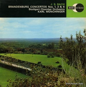 롦ߥҥ󥬡 bach; brandenburg concertos nos.1, 3 & 6 ECS538