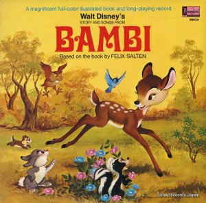V/A walt disney's story and songs from bambi DISNEYLAND3903