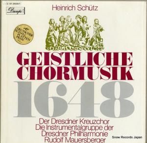 ɥաޥ륹٥륬 schutz; geistliche chormusik 1648 1C147-29235/7