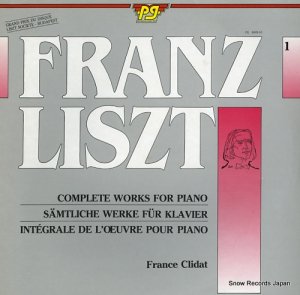 ե󥹡 liszt; complete works for piano PG8009-10