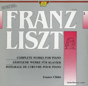 フランス・クリダ liszt; complete works for piano PG8009-10