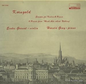 ɥ졦ʥϥɡ쥤 korngold; sonata for violin & piano ORS74166