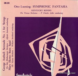 V/A otto luening; symphonic fantasia CRI103