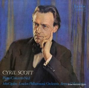 ジョン・オグドン cyril scott; piano concerto no.1 SRCS.81