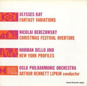 ARTHUR BENNETT LIPKIN ulysses kay; fantasy variations CRISD209