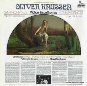 ޥ롦ƥ륽󡦥ȡޥ oliver knussen; symphony no. 3 RHD400