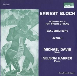 ޥ롦ǥͥ륽󡦥ϡѡ ernest bloch; sonata no.2 for violin and piano ORS79344