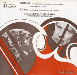ۥء᥹ dorati; concerto for violoncello and orchestra LS759